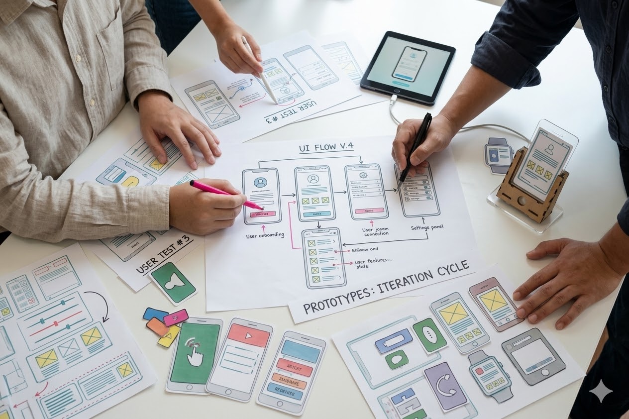 Wireframes & prototypes